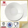 Fine bone china dinnerware handmade dinner plate white porcelain dishes